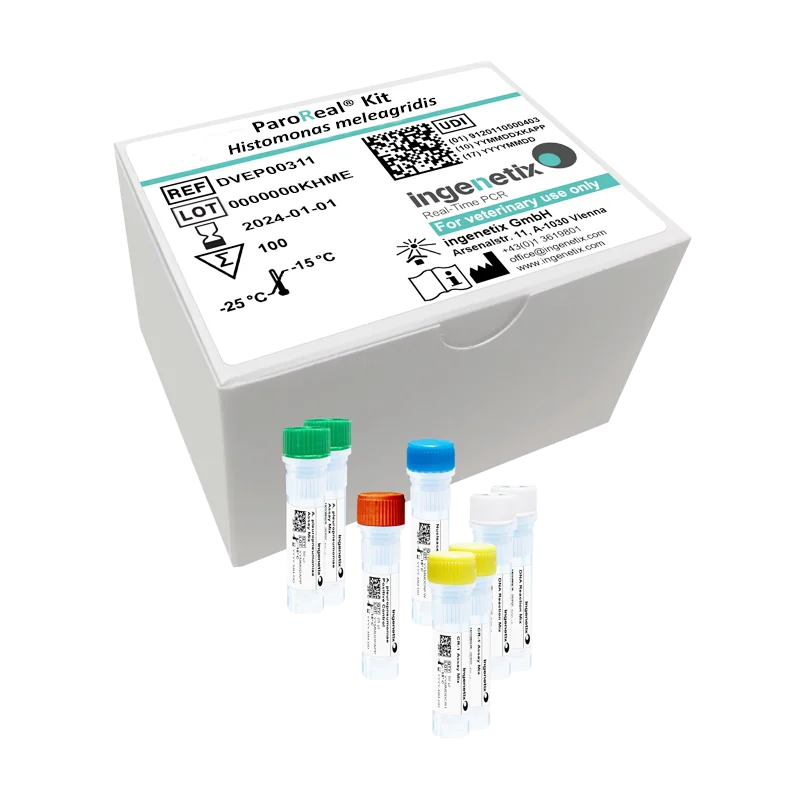 Kit PCR Entérohépatite infectieuse ou histomonose - ParoReal kit