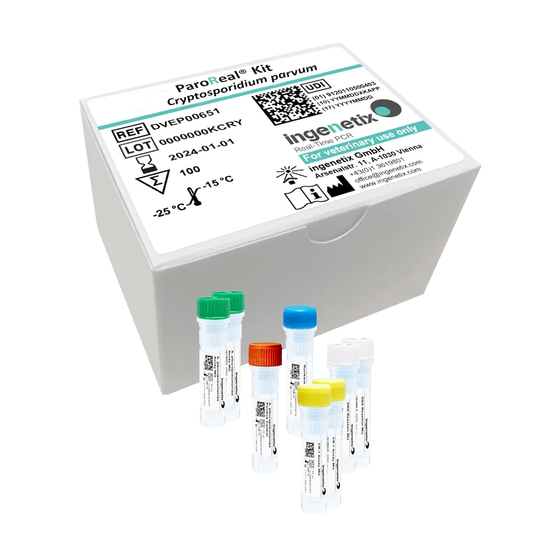 Cryptosporidiosis PCR Kit - ParoReal Kit Cryptosporidium parvum