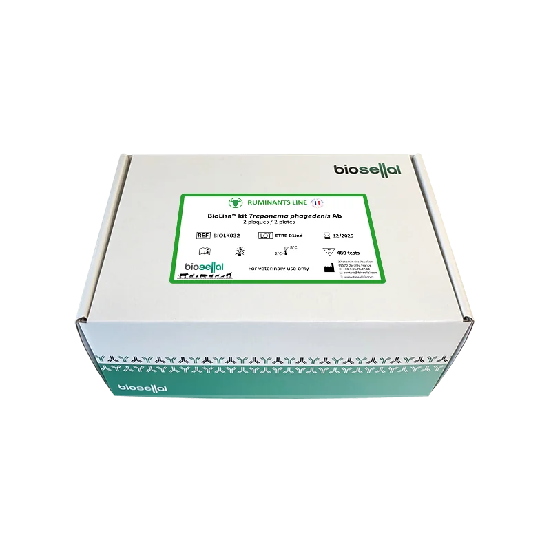 Kit ELISA Treponema phagedenis - BioLisa® kit Treponema phagedenis Ab Kit ELISA Treponema phagedenis - BioLisa® kit Treponema phagedenis Ab