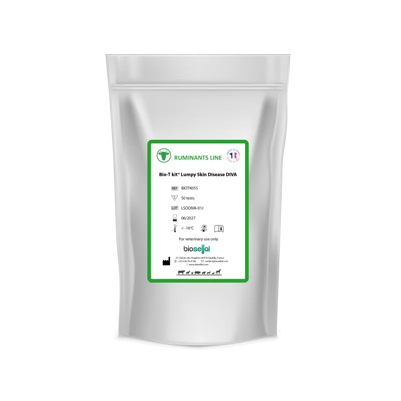 Kit PCR Lumpy Skin Disease (LSDV) - Bio-T Kit® Lumpy Skin Disease Kit PCR Lumpy Skin Disease (LSDV) - Bio-T Kit® Lumpy Skin Disease