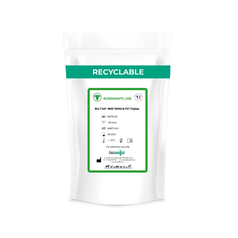 Paratuberculosis triplex PCR kit - Bio-T kit® MAP IS900 & F57 Triplex Paratuberculosis triplex PCR kit - Bio-T kit® MAP IS900 & F57 Triplex