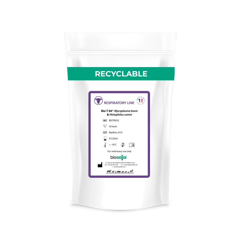 Mycoplasma Bovis & Histophilus Somni PCR Kit - Bio-T Kit® Mycoplasma Bovis & Histophilus Somni PCR Kit - Bio-T Kit®