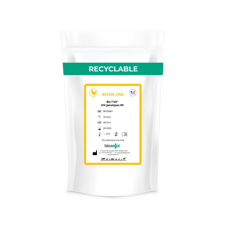 Kit PCR Grippe Aviaire H9 - Bio-T Kit® AIV Genotypes H9