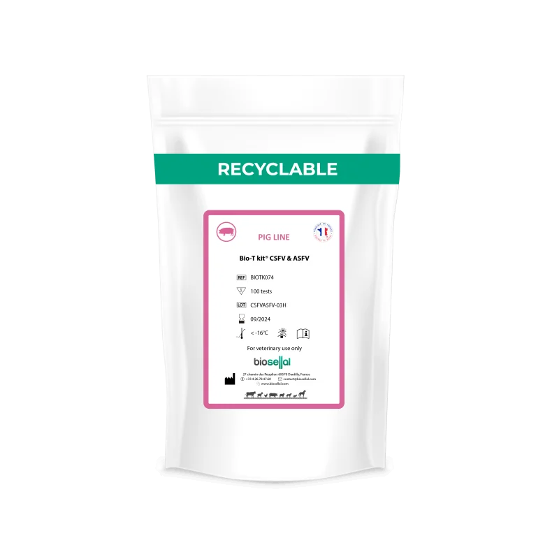 Swine fever PCR kit - Bio-T Kit® CSFV & ASFV Swine fever PCR kit - Bio-T Kit® CSFV & ASFV