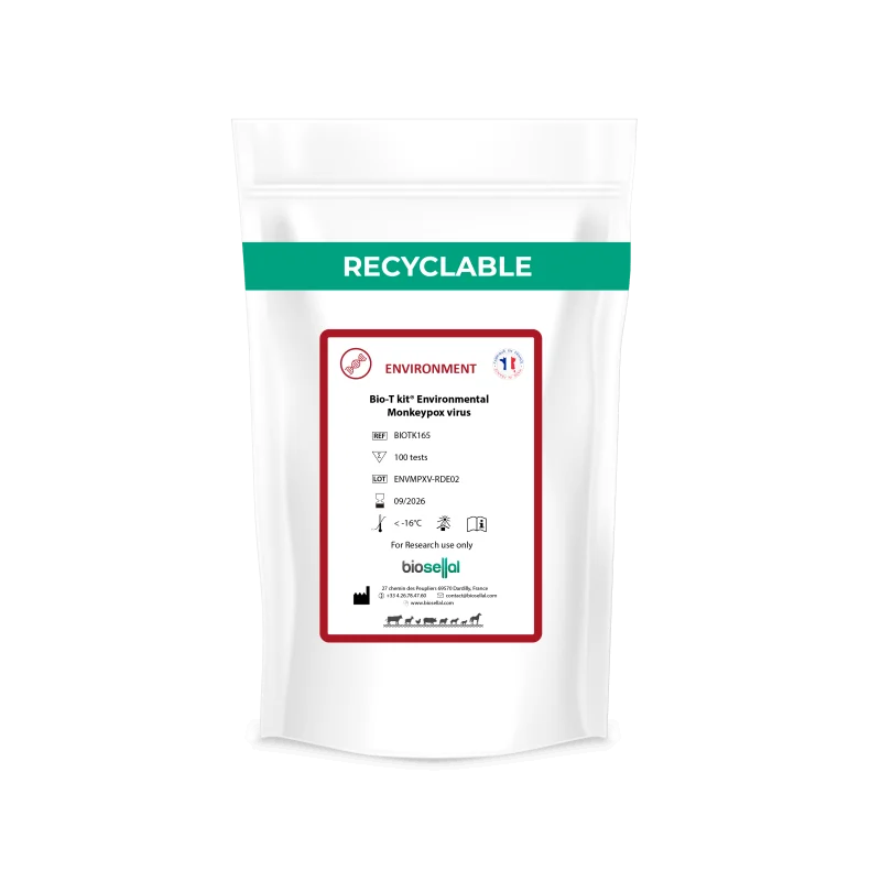 Kit PCR Variole Simienne - Environmental Monkeypox Virus