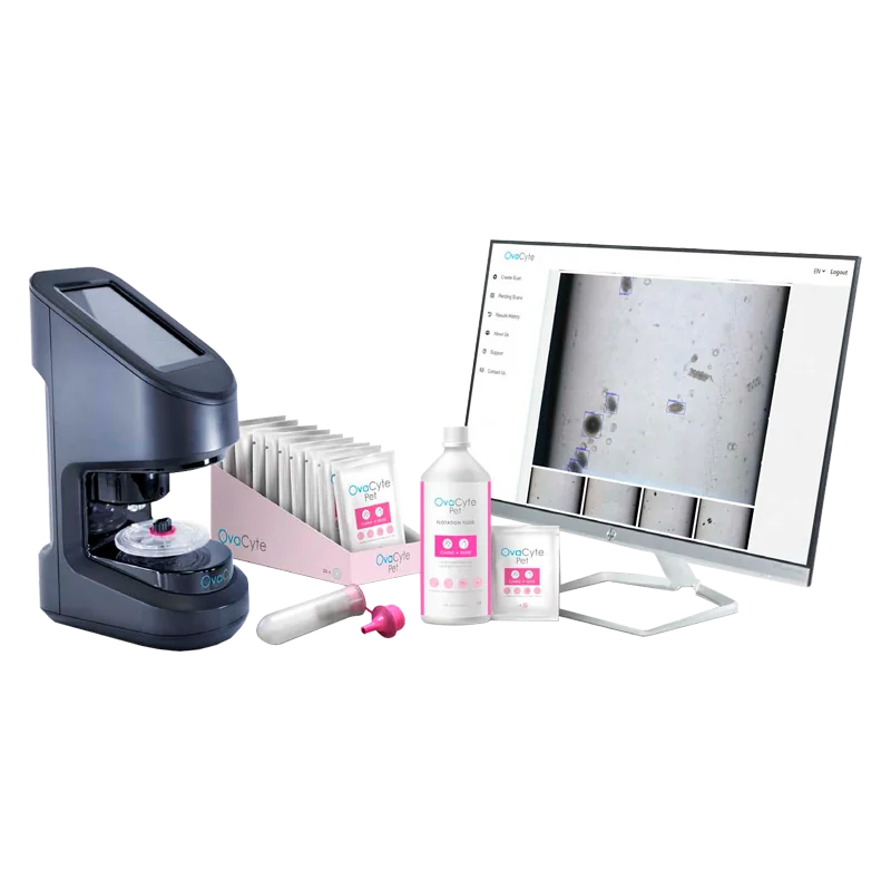 Ovacyte™ Pet - Pet Parasitological Analysis System Ovacyte™ Pet - Pet Parasitological Analysis System