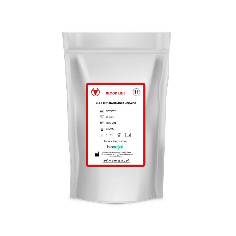 Kit PCR Mycoplasmose - Bio-T Kit® Mycoplasma Wenyonii